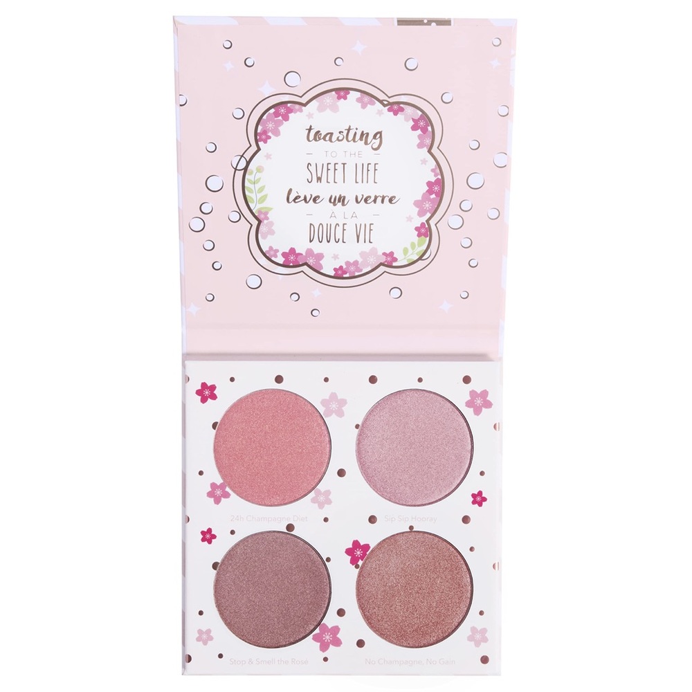Beauty Bakerie Cotton Candy Champagne Blush Makeup Palette